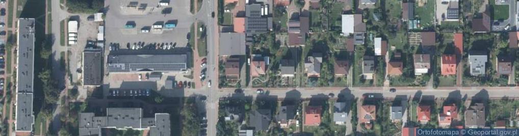 Zdjęcie satelitarne Cicha ul.