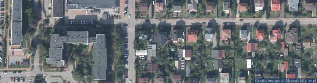 Zdjęcie satelitarne Cicha ul.