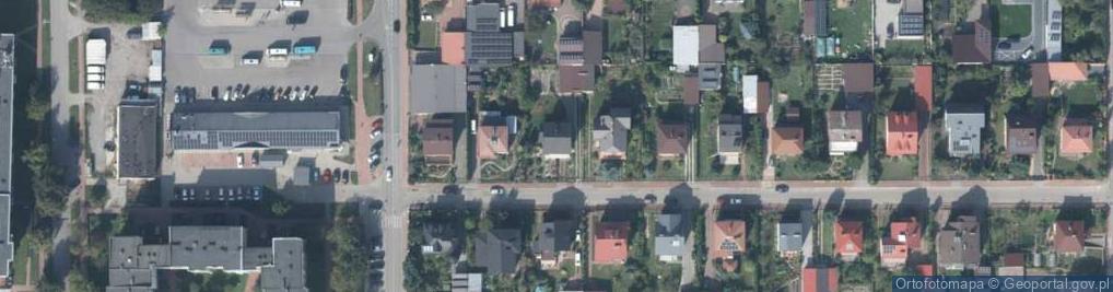 Zdjęcie satelitarne Cicha ul.