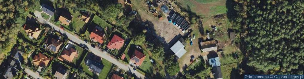 Zdjęcie satelitarne Cicha ul.