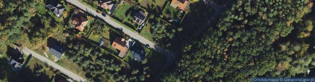 Zdjęcie satelitarne Cisowa ul.