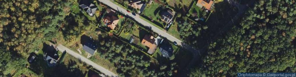 Zdjęcie satelitarne Cisowa ul.