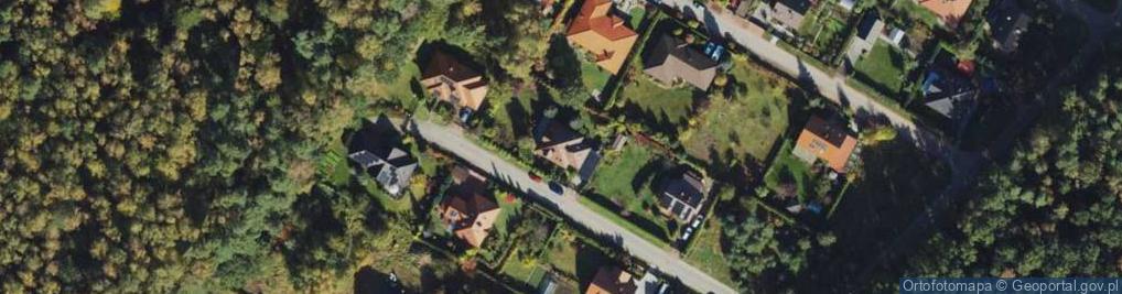 Zdjęcie satelitarne Cisowa ul.