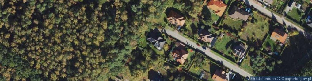 Zdjęcie satelitarne Cisowa ul.