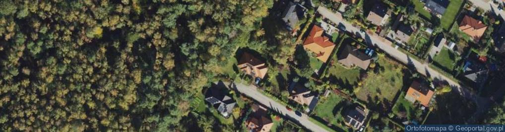 Zdjęcie satelitarne Cisowa ul.