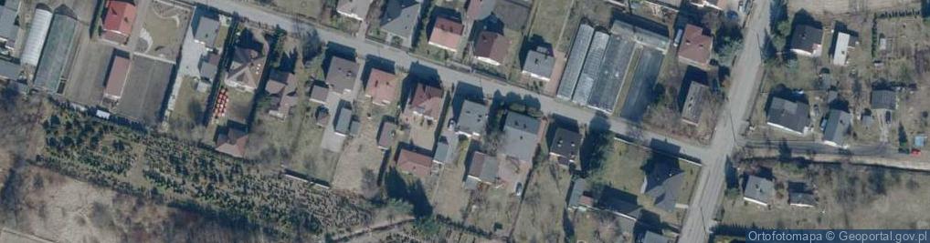 Zdjęcie satelitarne Cicha ul.