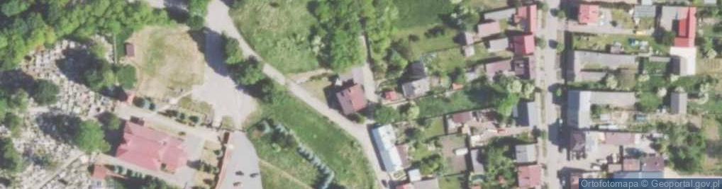 Zdjęcie satelitarne Ciasna ul.