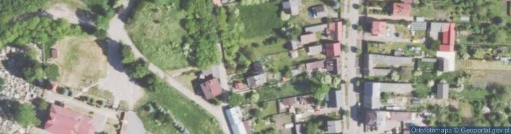 Zdjęcie satelitarne Ciasna ul.