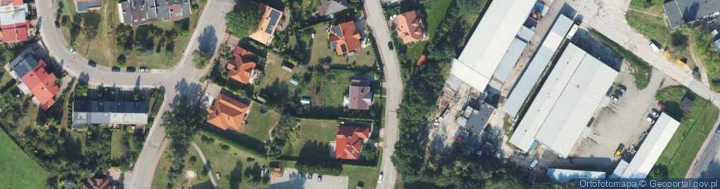 Zdjęcie satelitarne Cicha ul.