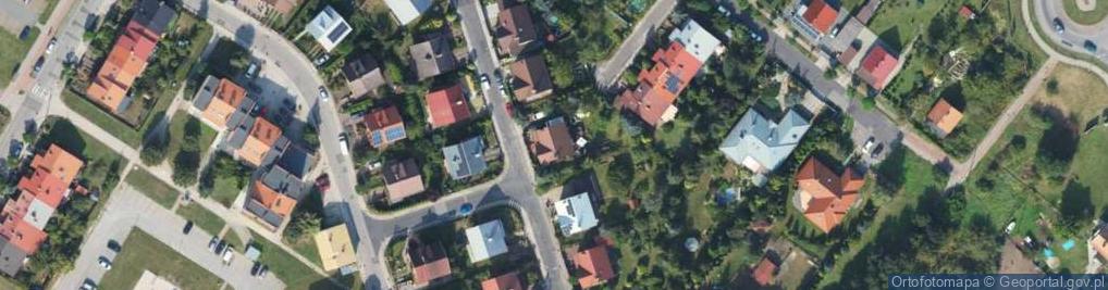 Zdjęcie satelitarne Cicha ul.