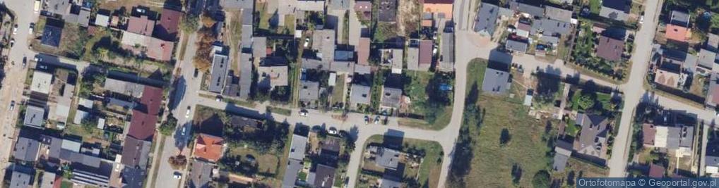 Zdjęcie satelitarne Cicha ul.