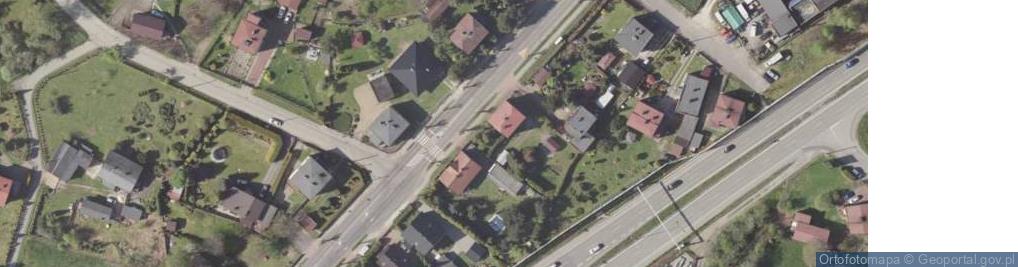 Zdjęcie satelitarne Cieszyńska ul.
