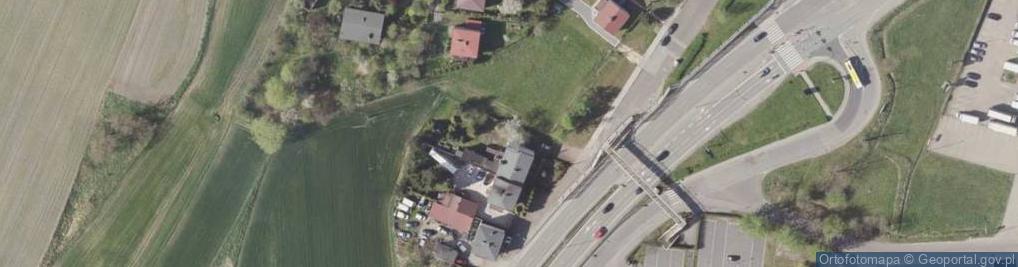 Zdjęcie satelitarne Cieszyńska ul.
