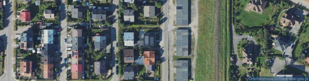 Zdjęcie satelitarne Cisowa ul.