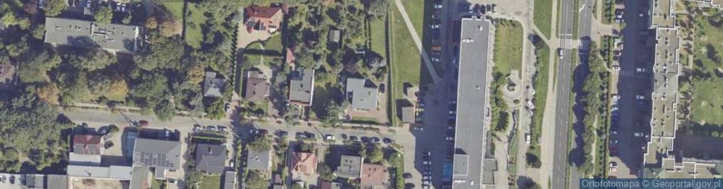 Zdjęcie satelitarne Cicha ul.