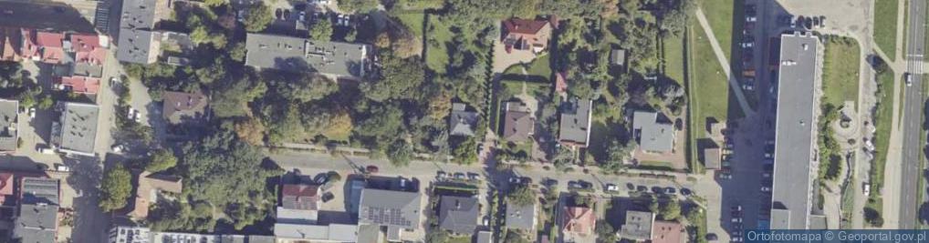 Zdjęcie satelitarne Cicha ul.
