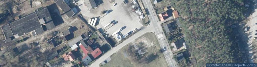Zdjęcie satelitarne Cicha ul.