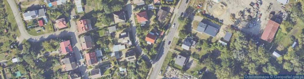 Zdjęcie satelitarne Cicha ul.