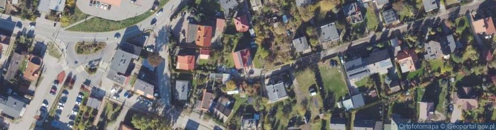 Zdjęcie satelitarne Cisowa ul.