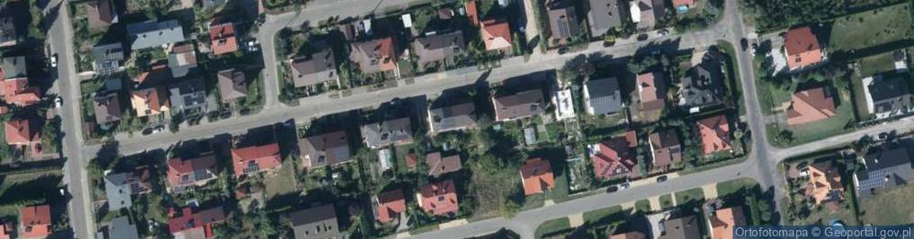 Zdjęcie satelitarne Cisowa ul.