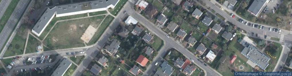 Zdjęcie satelitarne Cisowa ul.