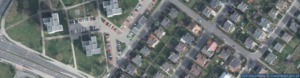Zdjęcie satelitarne Cisowa ul.