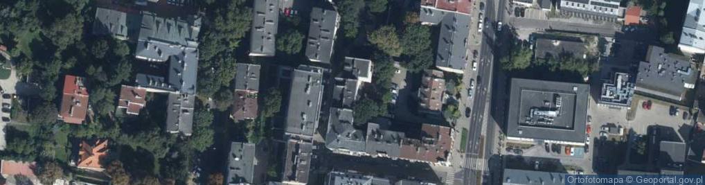 Zdjęcie satelitarne Cicha ul.