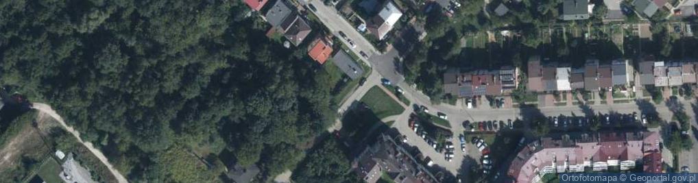 Zdjęcie satelitarne Cisowa ul.