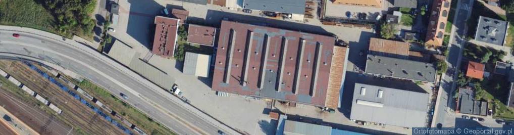 Zdjęcie satelitarne Ciepła ul.