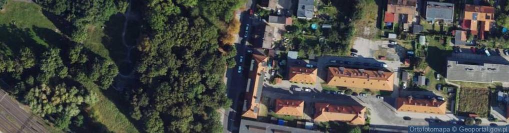 Zdjęcie satelitarne Ciepła ul.