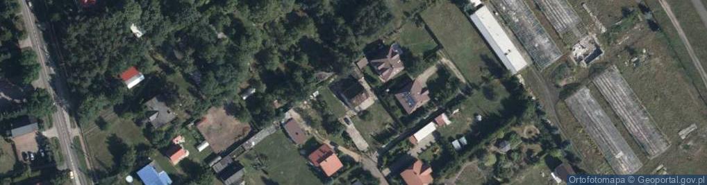 Zdjęcie satelitarne Cicha ul.