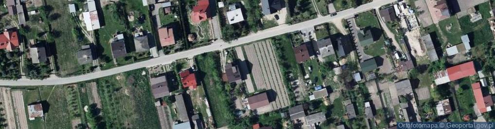 Zdjęcie satelitarne Cicha ul.
