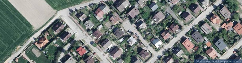 Zdjęcie satelitarne Cisowa ul.