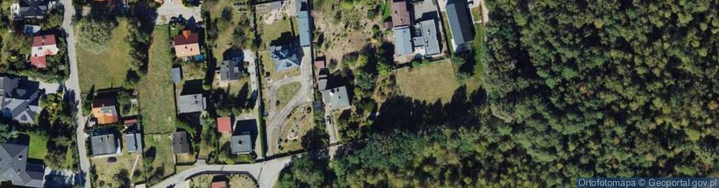 Zdjęcie satelitarne Cienista ul.