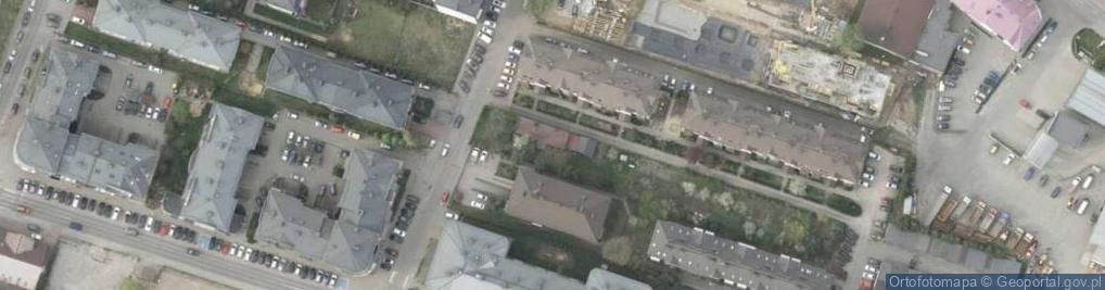 Zdjęcie satelitarne Cicha ul.