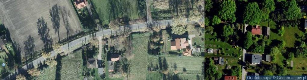 Zdjęcie satelitarne Cieszyńska ul.