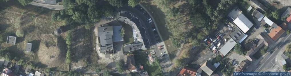 Zdjęcie satelitarne Cienista ul.