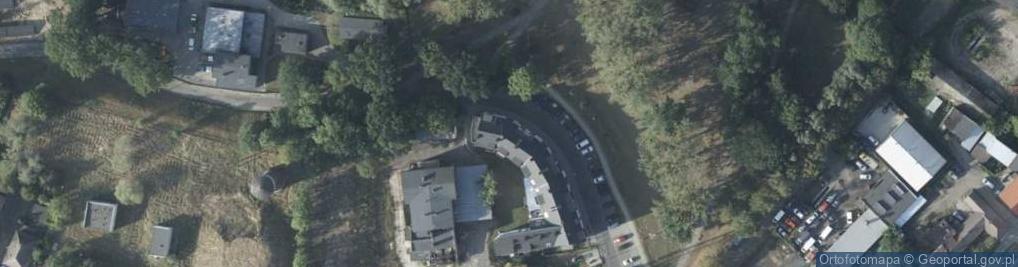 Zdjęcie satelitarne Cienista ul.