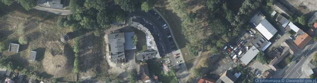 Zdjęcie satelitarne Cienista ul.