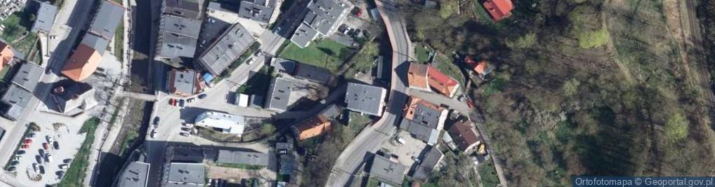 Zdjęcie satelitarne Cicha ul.