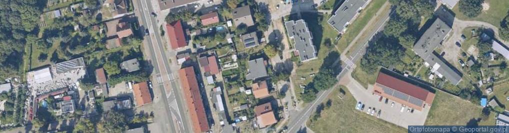 Zdjęcie satelitarne Cicha ul.