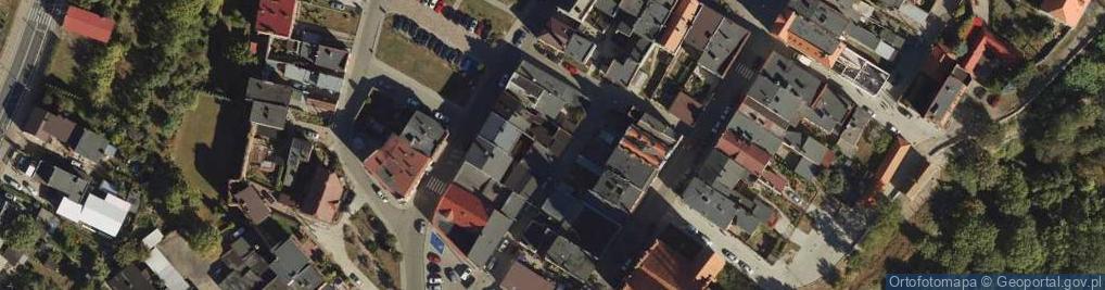 Zdjęcie satelitarne Cicha ul.