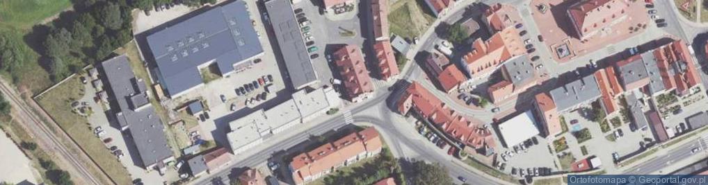 Zdjęcie satelitarne Cicha ul.