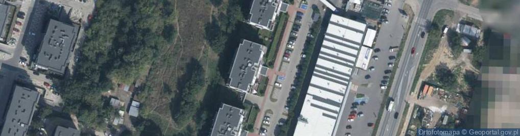 Zdjęcie satelitarne Cicha ul.