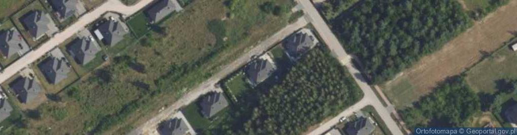 Zdjęcie satelitarne Cichy Zakątek ul.