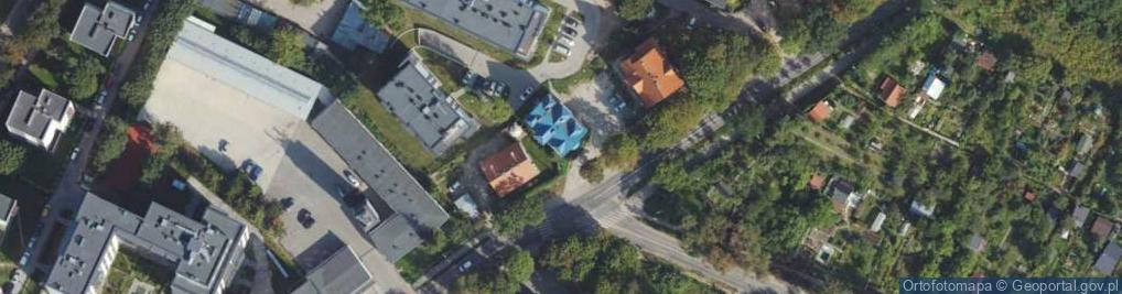 Zdjęcie satelitarne Cicha ul.