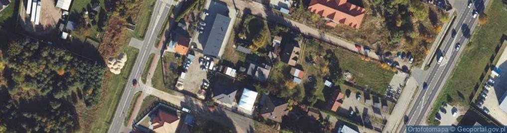 Zdjęcie satelitarne Cicha ul.