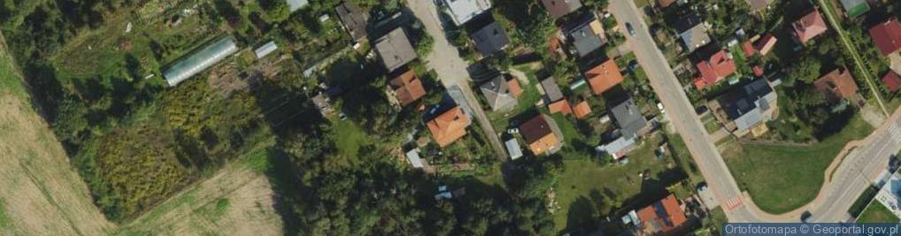 Zdjęcie satelitarne Cicha ul.