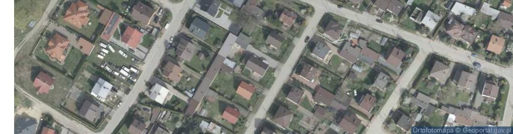 Zdjęcie satelitarne Cicha ul.