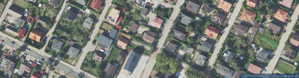 Zdjęcie satelitarne Cisowa ul.